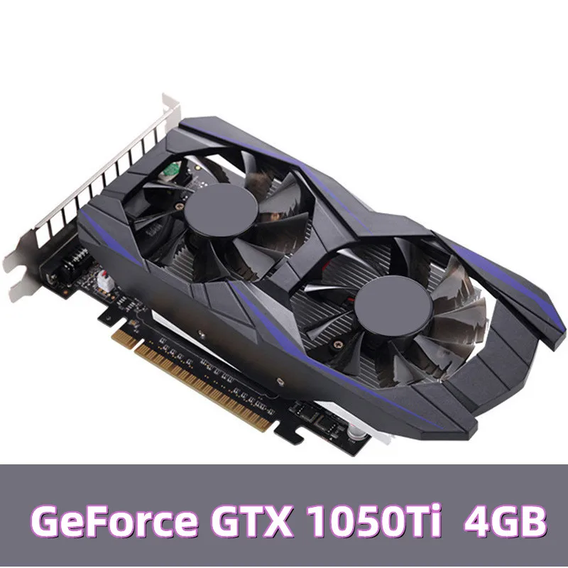 video card in computer Gtx1050ti 4G independent desktop computer HD game graphics card gddr5 foreign trade hot sale graphics cards computer