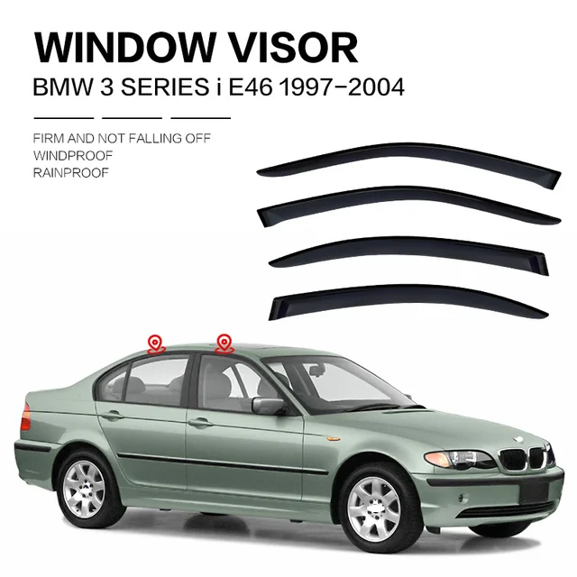 Showoff Imports.com :: Exterior Parts :: Window Visors :: BMW 3