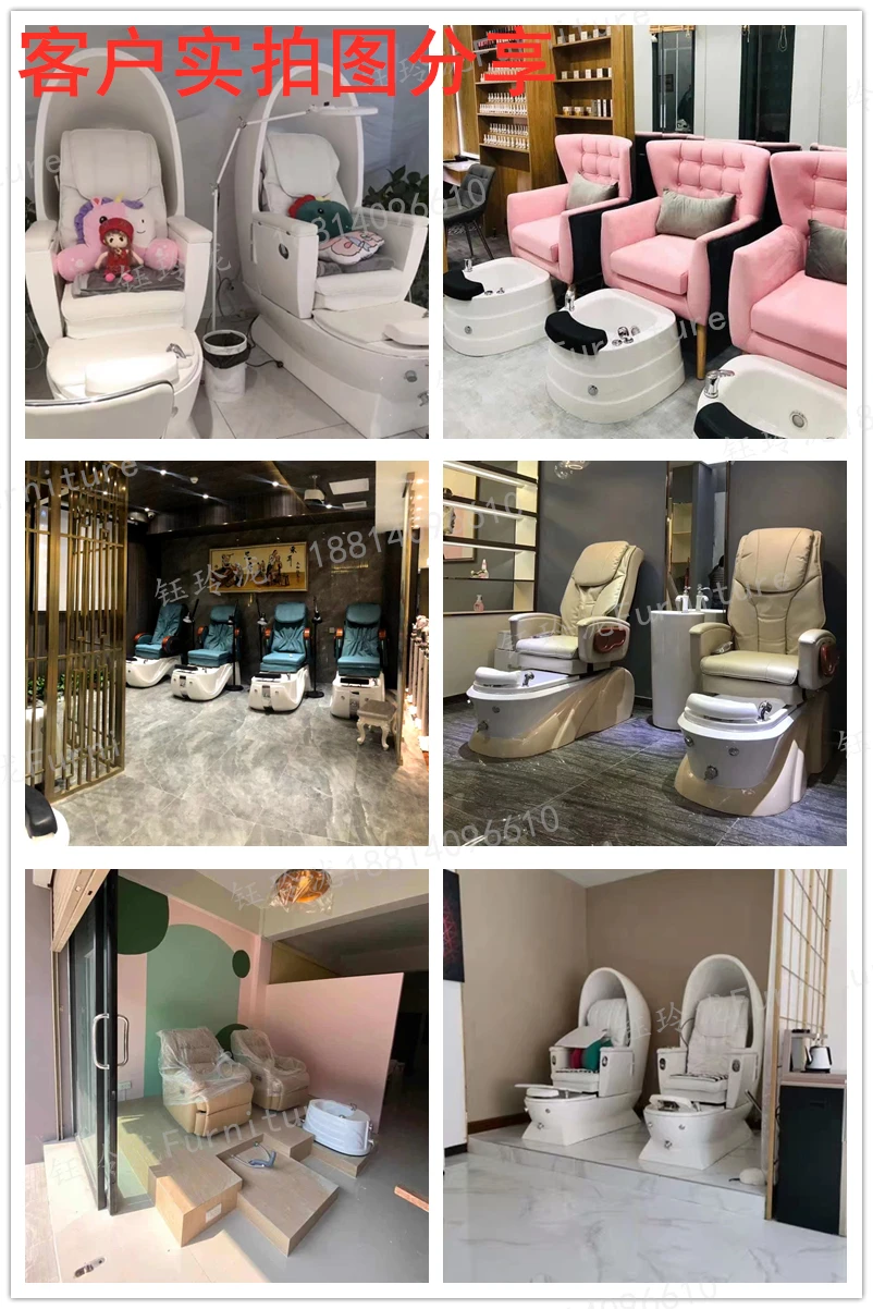 At Home Pedicure Chair VEVOR Spa Pedicure Chair Massage Adjustable