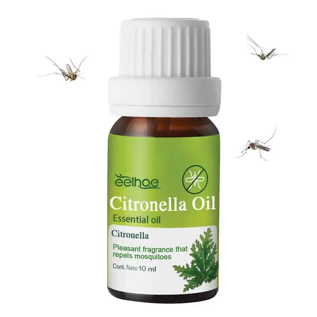 Citronella Illóolaj Kellemes Illat 10 Ml Természetes Citronellaolajok Diffúzor Aromatikus Szúnyogok Riasztók