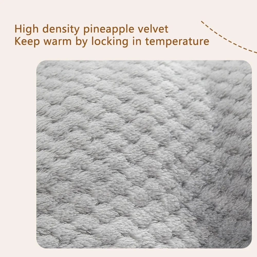Dog Bed Pet Mat Pet Bed Washable Plush Crate For Dog Anti-Slip Mat For Cat Fluffy Comfy Sleeping pet bed pet bed mat