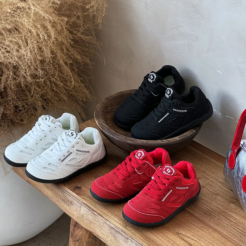 Soft Sole Kids Running Shoes for Autumn