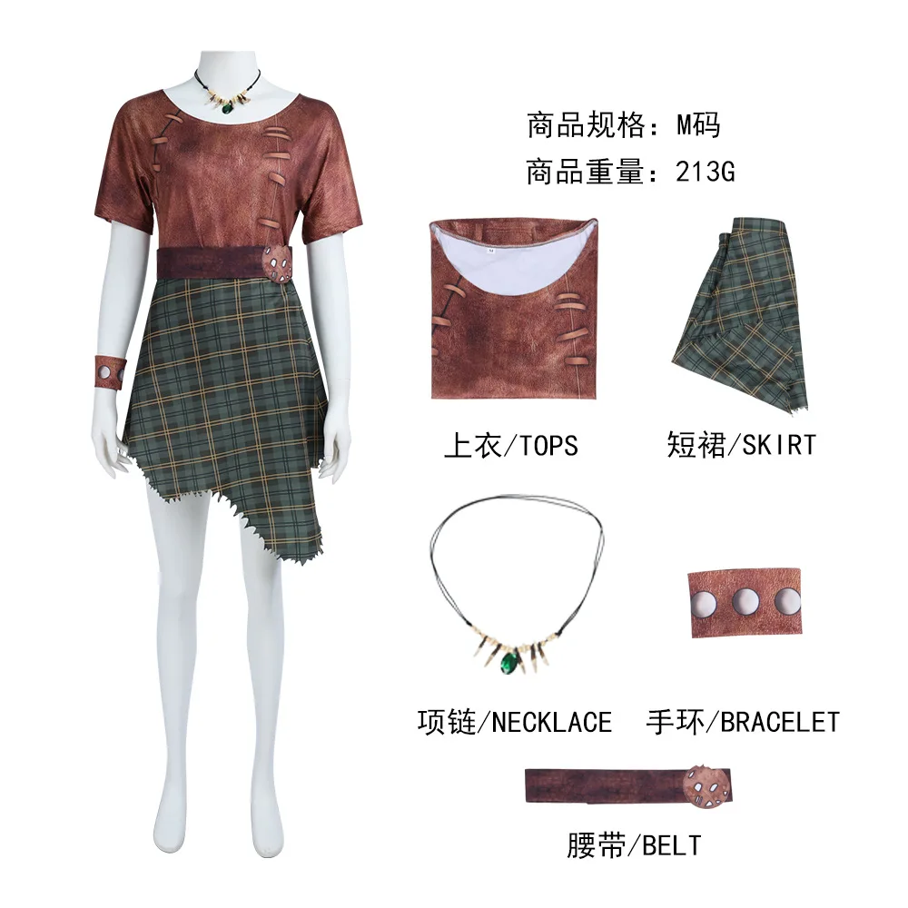 Shrek: Fiona Of Duloc | Ogre Cosplay Costume 27 DreamWorks Shrek Princess Fiona Ogre Cosplay Costume for Women (Unofficial)
