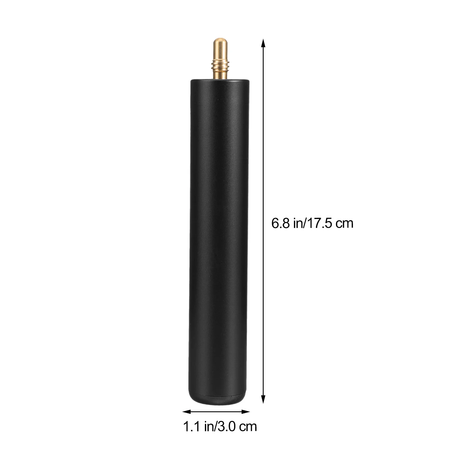 British Pool Cue Extender Extension Pole Stick Aluminum Alloy Keystone Coupler Rod