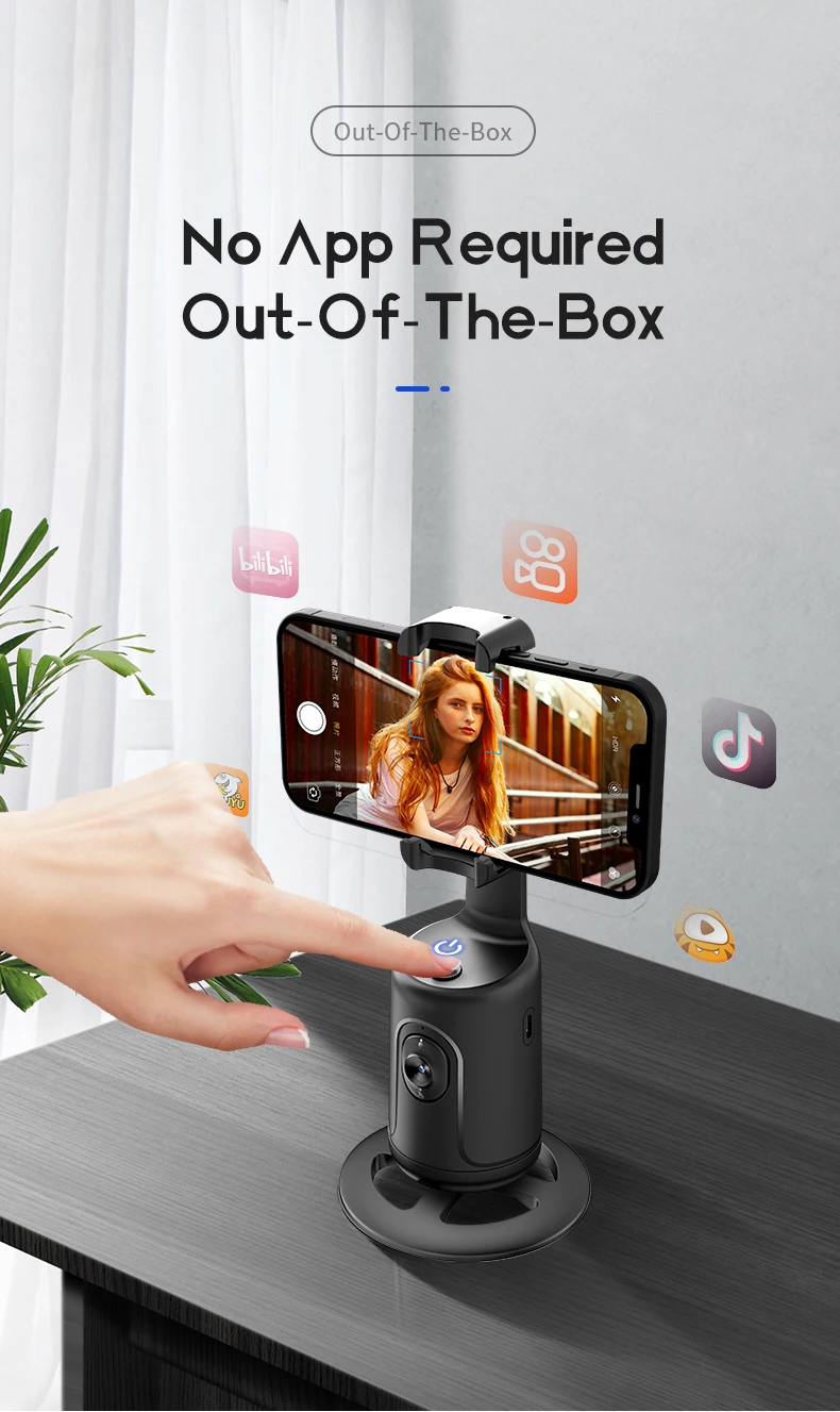 360° Automatic Face Tracking Gimbal