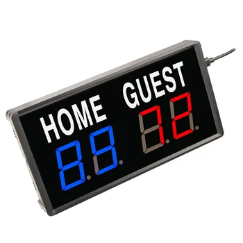 LED Digital Scoreboard Electronic Scoreboard Sores 0-99 Portable Electric Scoreboard for Basketball Ping Pong Baseball 6