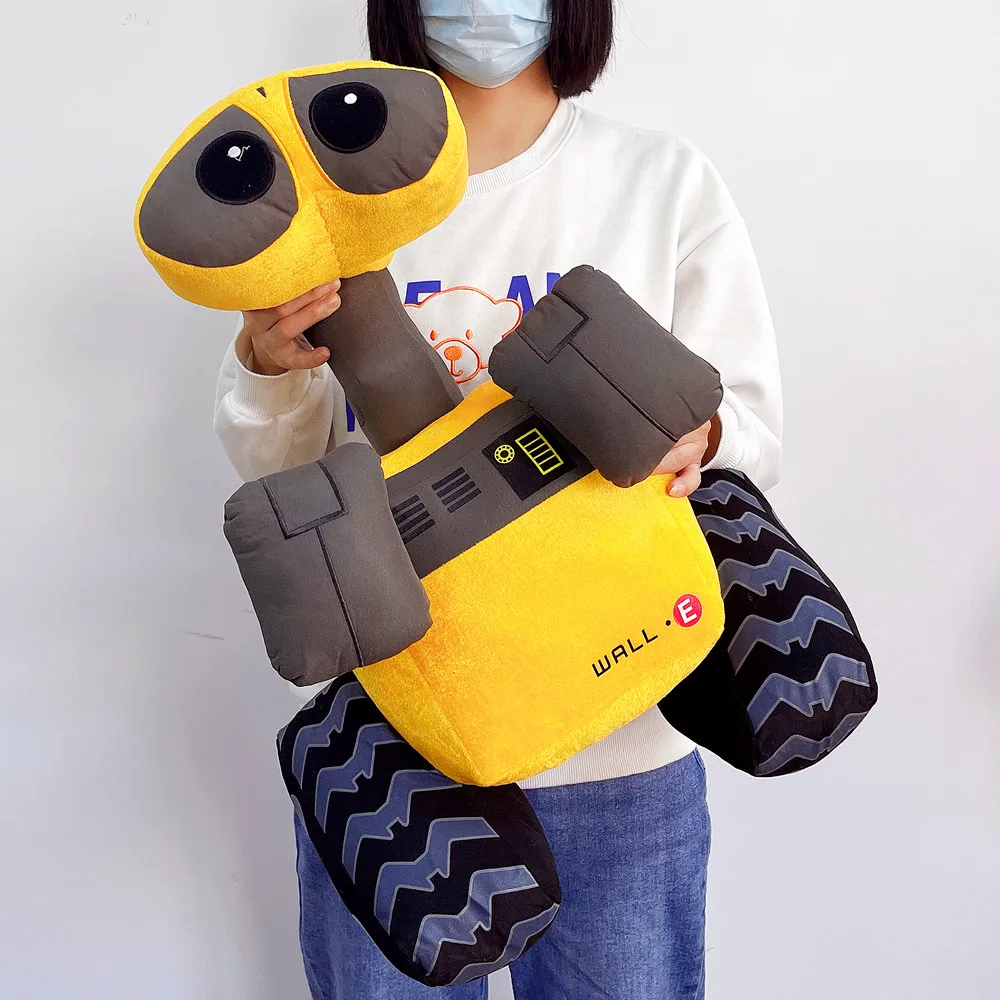 Disney Cartoon 55Cm Wall-E Vivido Robot Peluche Wall E Minion Robot Modello Morbido Peluche Ripiene Bambola Giocattolo Decorazioni Per La Casa Bambino