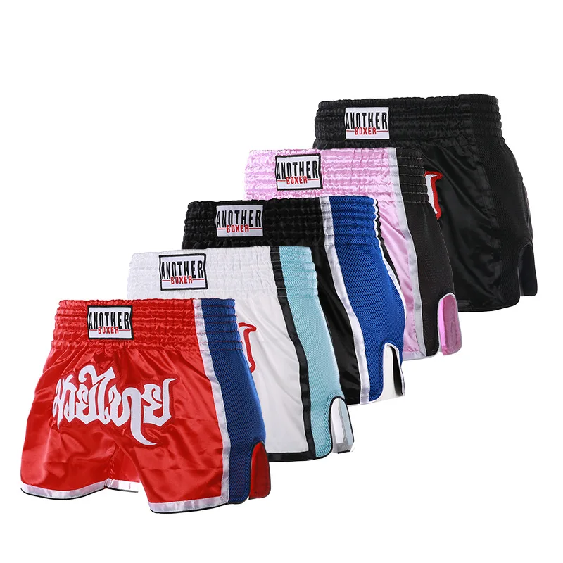 Boxing Trunks For Men Training Fighting Muay Thai Pants Boxing MMA BJJ Short Kickboxing Trunks Clothing