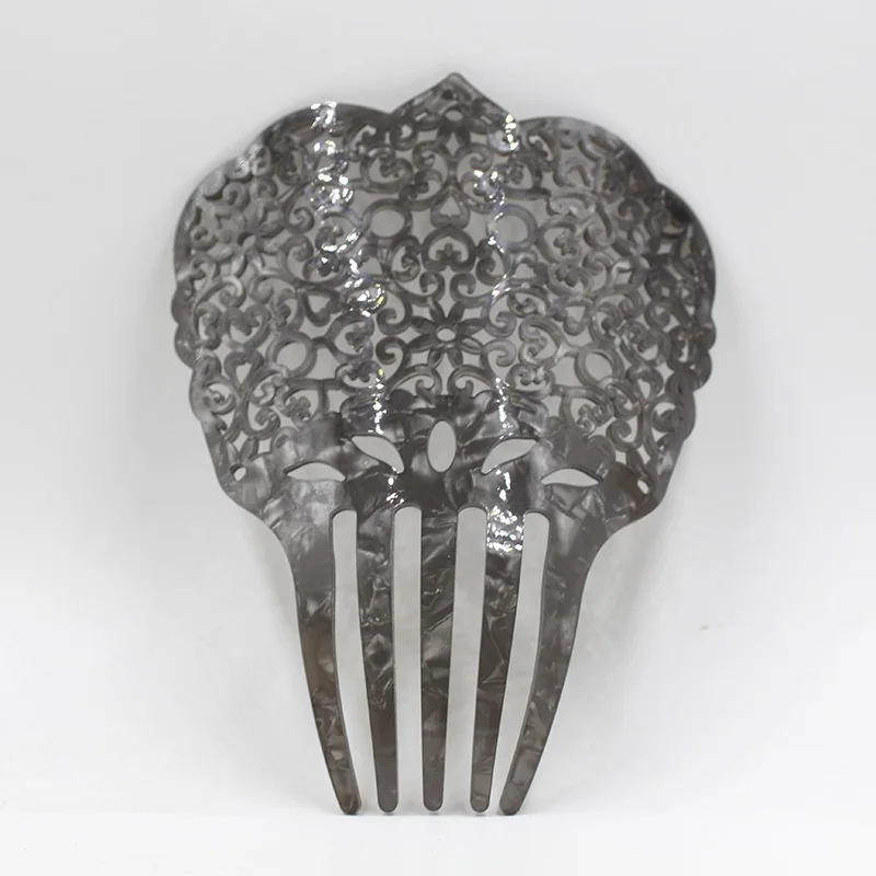 Pentes De Cabelo Altos Clássicos, Acessórios De Cabelo De Acetato Colorido, Concha De Tartaruga Falsa, Grampos De Cabelo, Aima