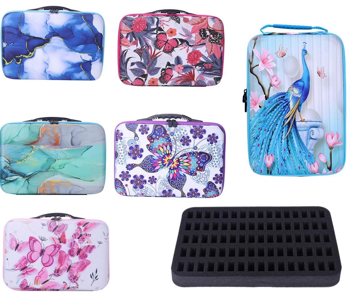 80 Square Empty package Diamond painting accessories Storage container bag suitcase
