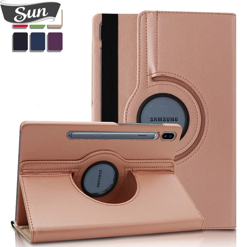 360 Custodia Rotante Per Samsung Galaxy Tab A 6 10.1 S4 10.5 S3 9.7 Smart Cover Per Galaxy Note 10.1 S7 S8 11 A7 S6 10.4 Lite Funda