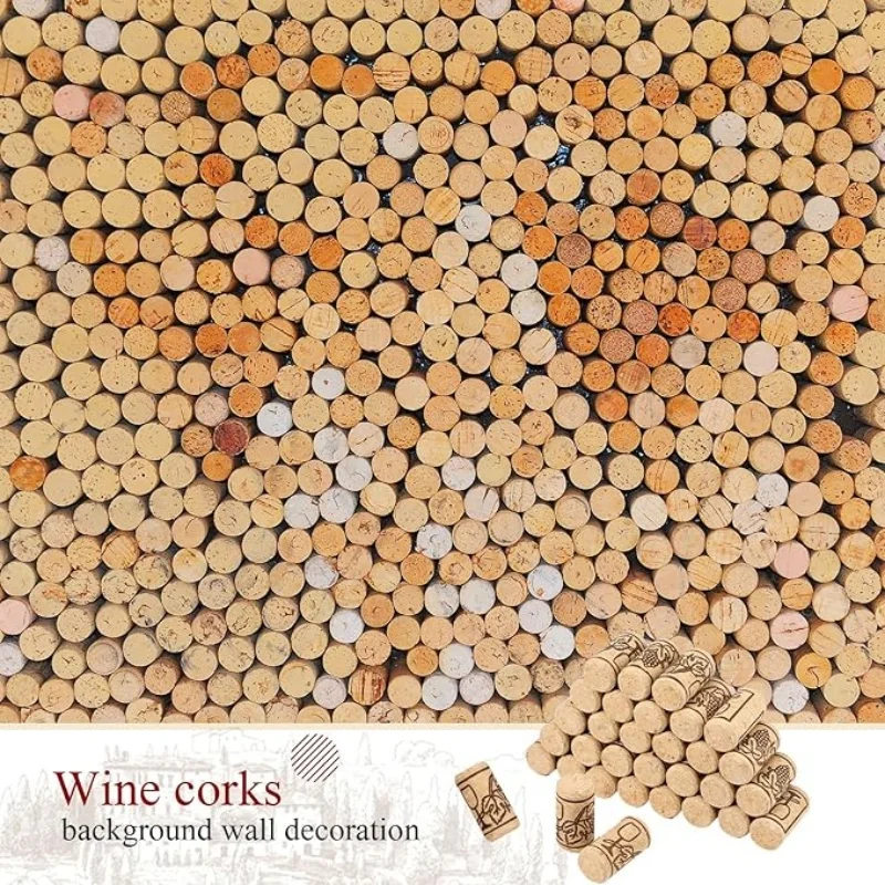 Natural Wood Straight Wine Corks Wine Bottle Stopper Making Bottles Corks For Corking Homemade Art Projects