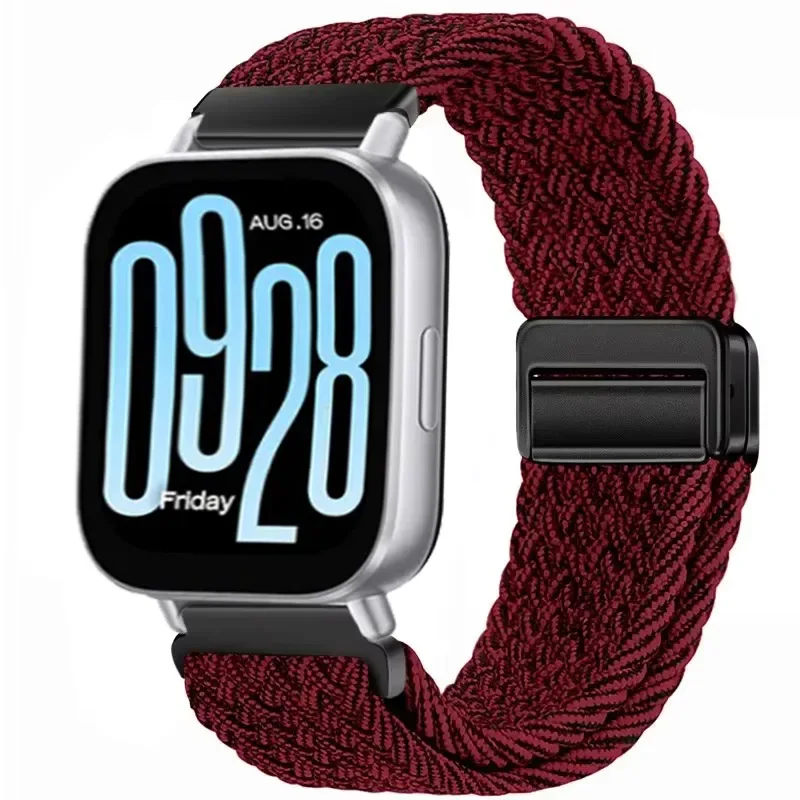 Nylon Loop Magnetic Braided Strap - Comfortable Wristband Bracelet