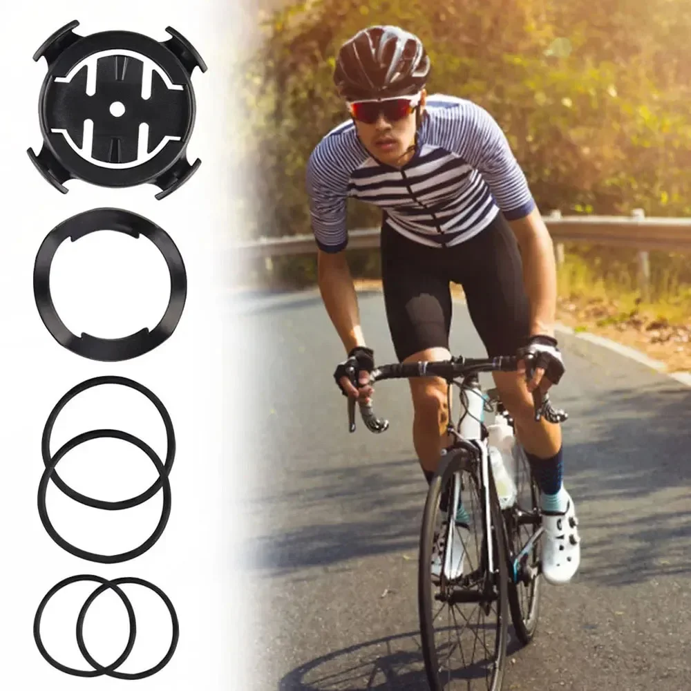 Bike Computer Mount Bracket Quick-Release Speedometer Holder Adjustable Cycling Stopwatch Adapter Road Bicycle Handlebar