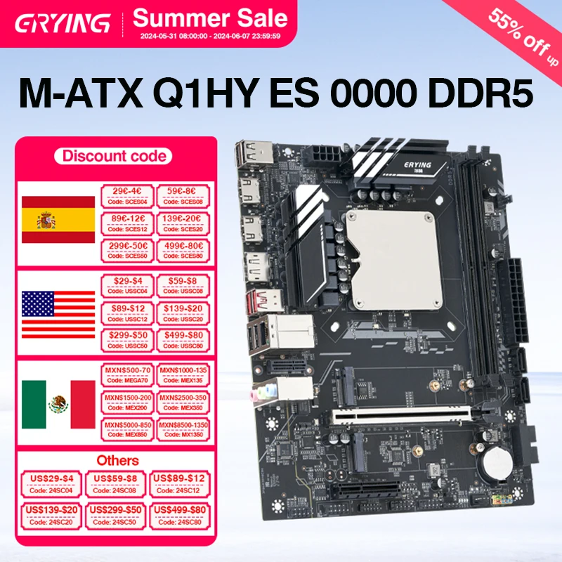 Carte Mère MSI Z490 Gaming Plus + Processeur Intel I9 11e Gen – DDR4 – Occasion