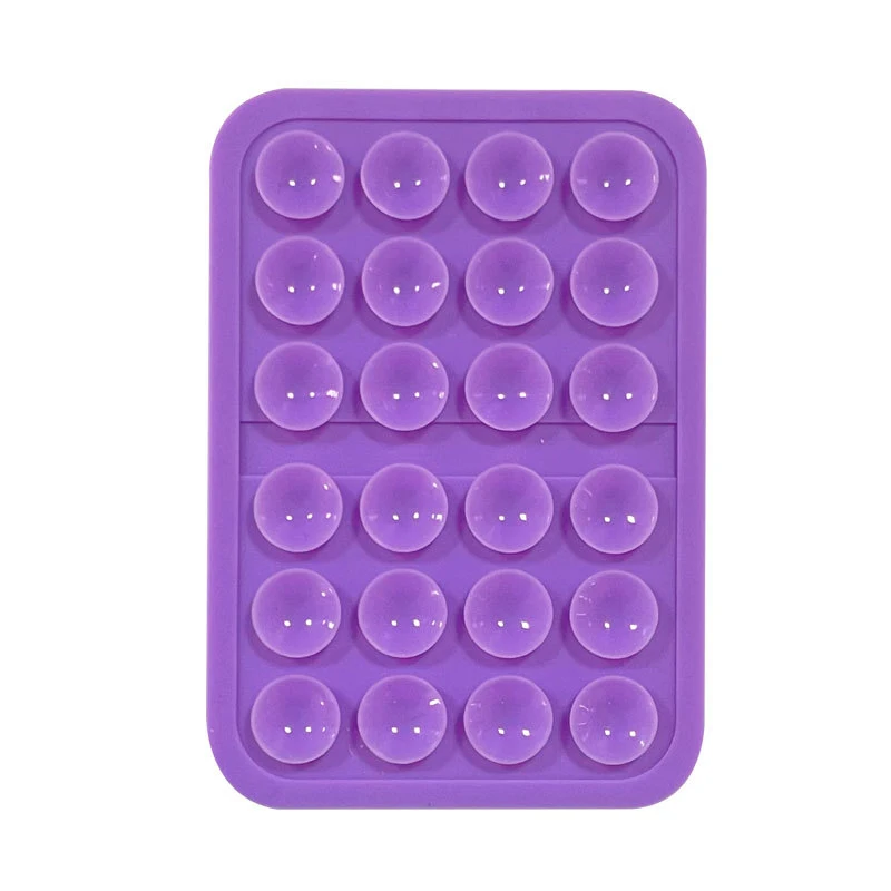 Ultimate Anti-Slip Silicone Phone Holder - Hands-Free Strong Grip Stand with Adhesive Suction