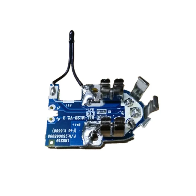 For M12 Battery Case 12V Li-ion Battery PCB Circuit Board 1.3Ah Plastic Shell Box Kit Repair Tools For Milwaukee 12V Battery