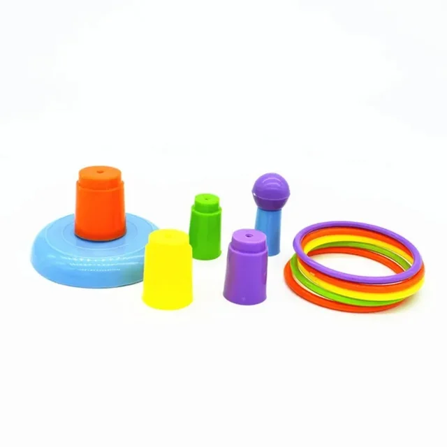 Stacked Ring Toss Game 6