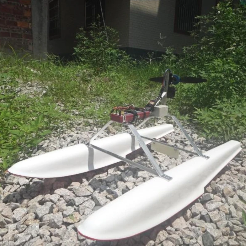 RC Speed Boat Wind Boat Steering Model Boat FRP Catamaran Can Be Used for Water Photography Fishing 4