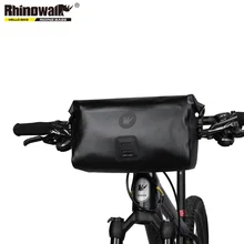 Borsa da bici con strass borsa da manubrio per bicicletta 4L-12L antipioggia borsa da ciclismo MTB multifunzionale borsa per tubo anteriore accessori bici
