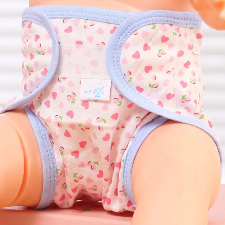 Couche-culotte réutilisable ajustable pour enfant de 0 à 2 ans, accessoire de puériculture