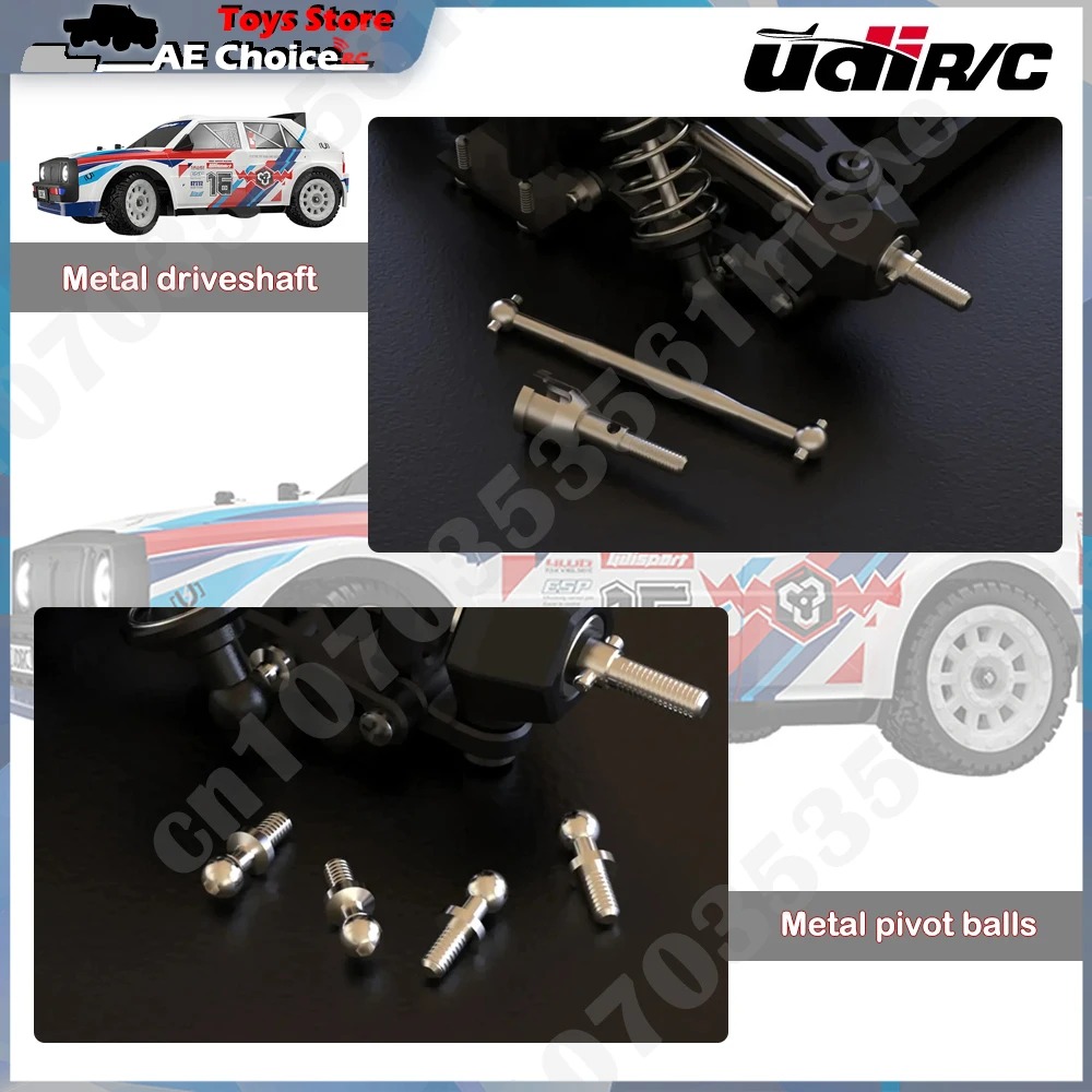 UDirc UD1603 UD1607Pro 1/16 RC Drift Car High Speed 2.4G Brushless Headlights 4WD Drift Remote Control Racing Car Toys for Boys 2