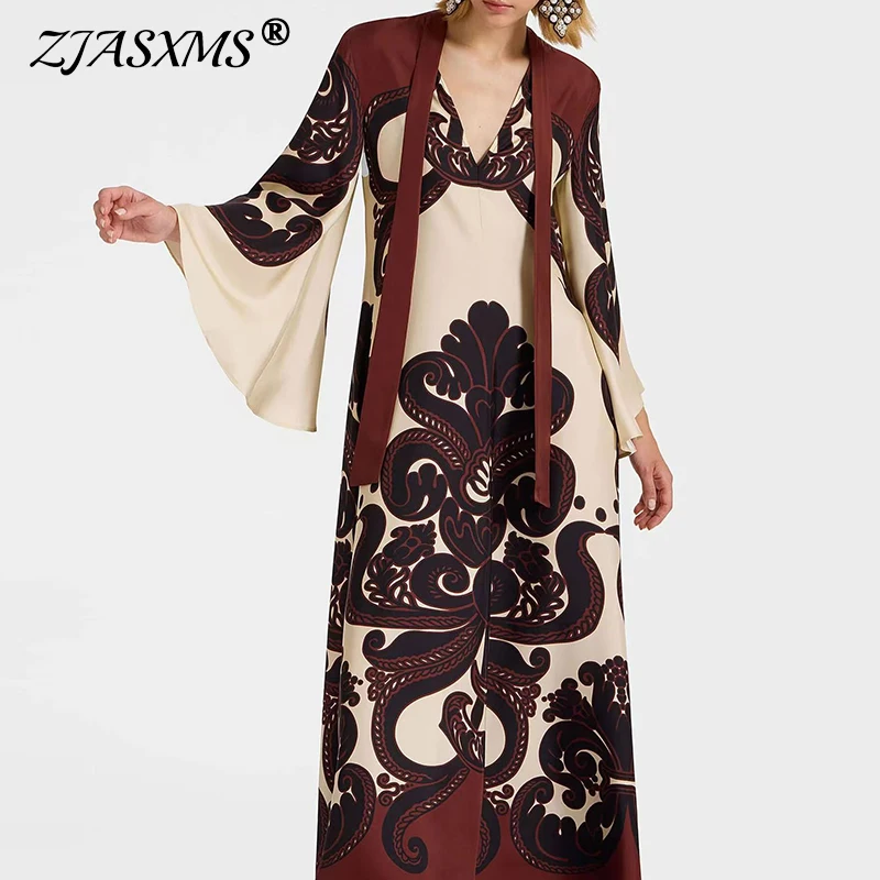 chinese dress ladies A-Line Maxi Ethnic Dress with Jacket XL main image 0