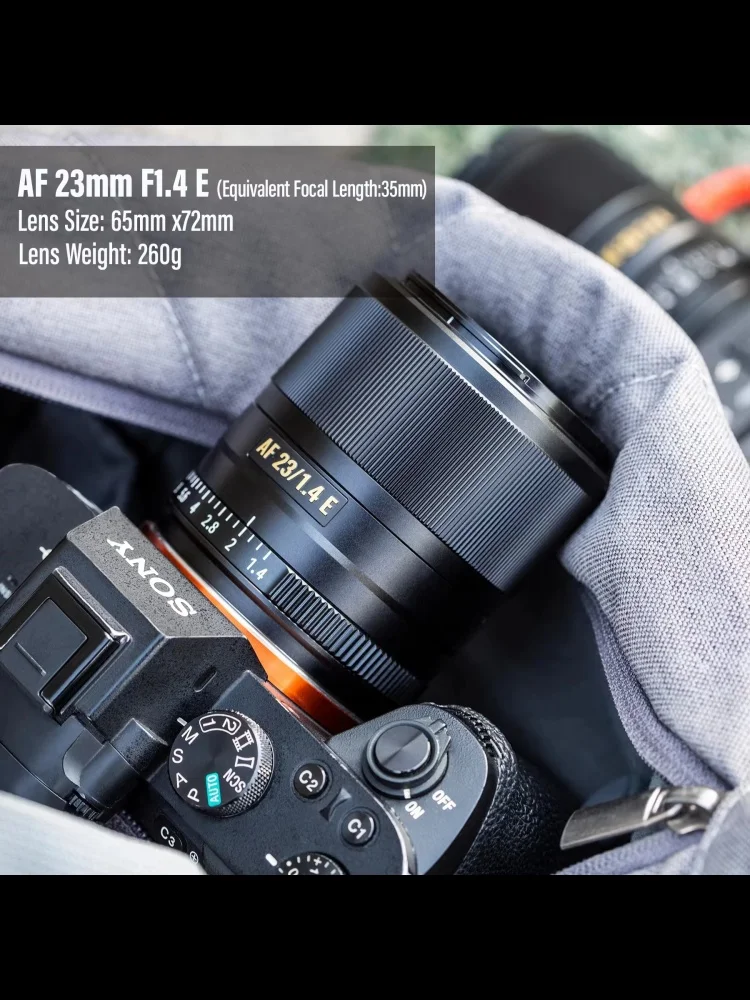 빌트록스 23mm 33mm 56mm F1.4 자동 초점 APS-C 프라임 렌즈 대구경  E A6400 A6600 ZV-E10 FX30 용 ™ 니콘