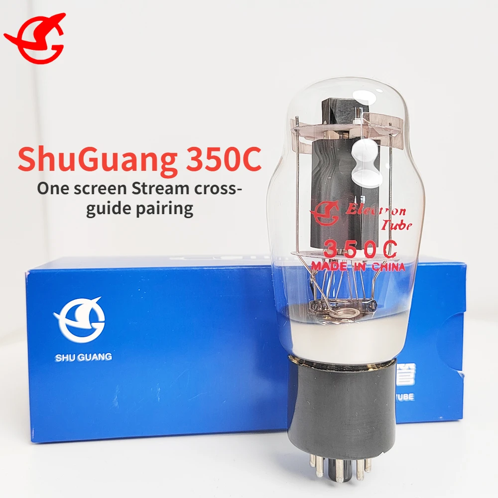 350C ShuGuang Vacuum Tube Audio Valve Replaces 6L6/6P3P/5881/KT66 for Tube Amplifier DIY HIFI Audio Amplifier Match Quad 2