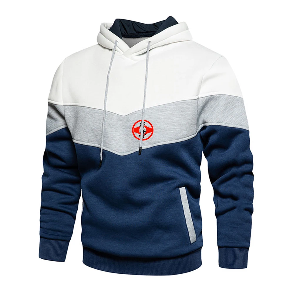 

Kyokushin Karate 2023 Men's New Hooded Autumn Winter Printed Splicing Hoodies Printing Fleece Warm Long Sleeve Casual Sport Tops