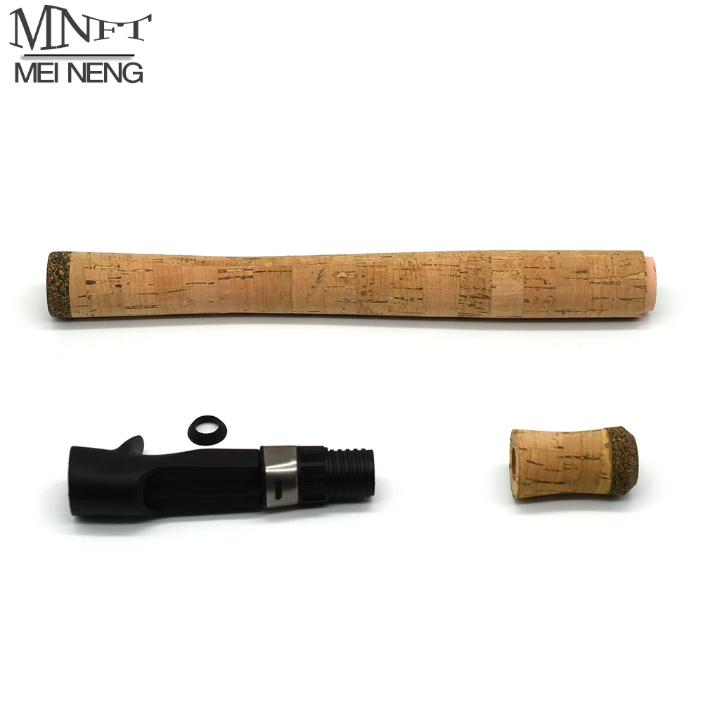 Composite Cork Spinning Fishing Rod Handle Split Handle Grips Replacement  Parts
