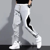 Pantalon large décontracté pour homme, pantalon de sport respirant, ULélastique, patchwork à neuf points, automne 3