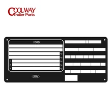 

1 PC Customized Engrave FORD Aluminum ID Tag