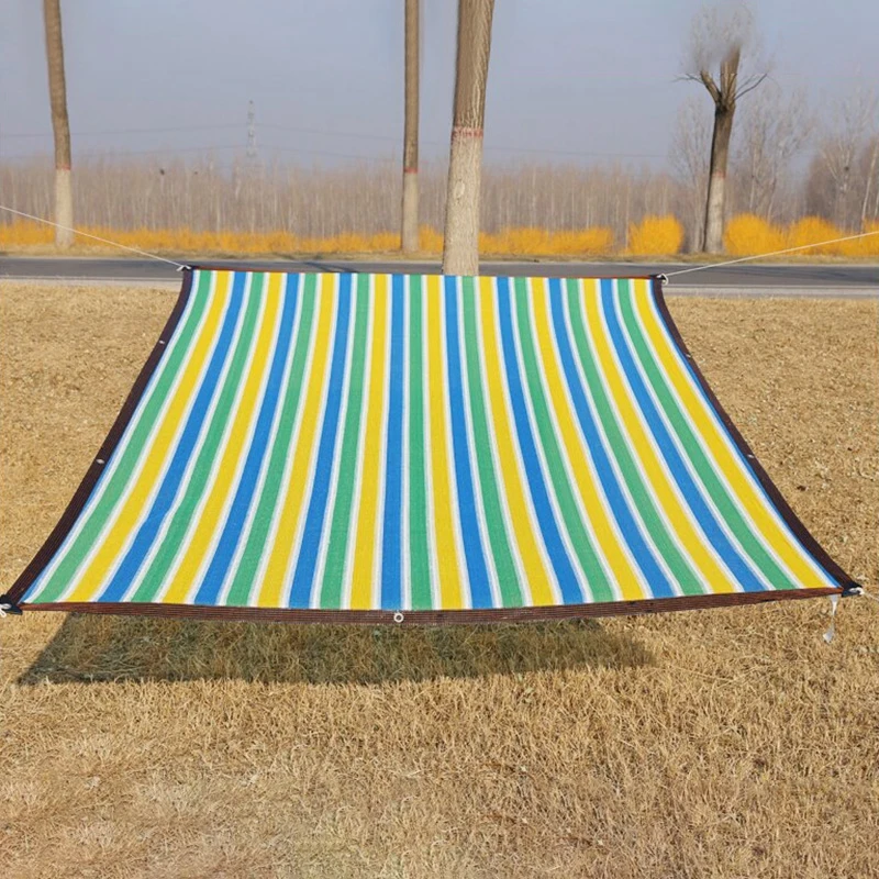 4x4m Sunshade Net Sun Awnings UV Protection Sunshade Garden Canopy Awning Outdoor Beach Tent Camping Sun Shelter