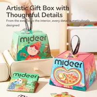 Mideer Artist Fairy Tale Puzzle Toys Children Education Enlightenment Puzzle Little Red Riding Hood Thumbelina Kids 3Y+ 1