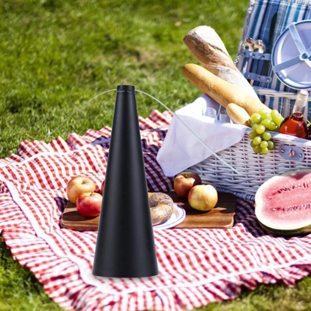 1/2PCS Fly Fans for Tables Fly Repellent Fan Table Top Fly Fan Portable Outdoor Picnic Fan for Picnic Restaurant Party Home BBQ 3