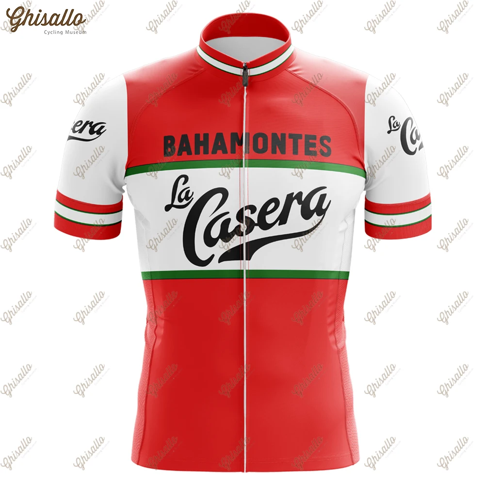 thumbnail image 1 of Nueva camiseta de ciclismo retro para hombre, camiseta de manga corta reflectante de verano para MTB, camiseta de descenso, ropa de ciclismo de montaña para equipo profesional, 1 of 5