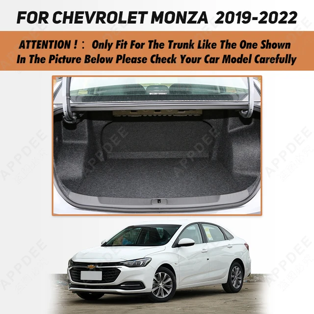 Car Trunk Mat For Chevrolet Monza 2019 2020 2021 2022 Custom Car