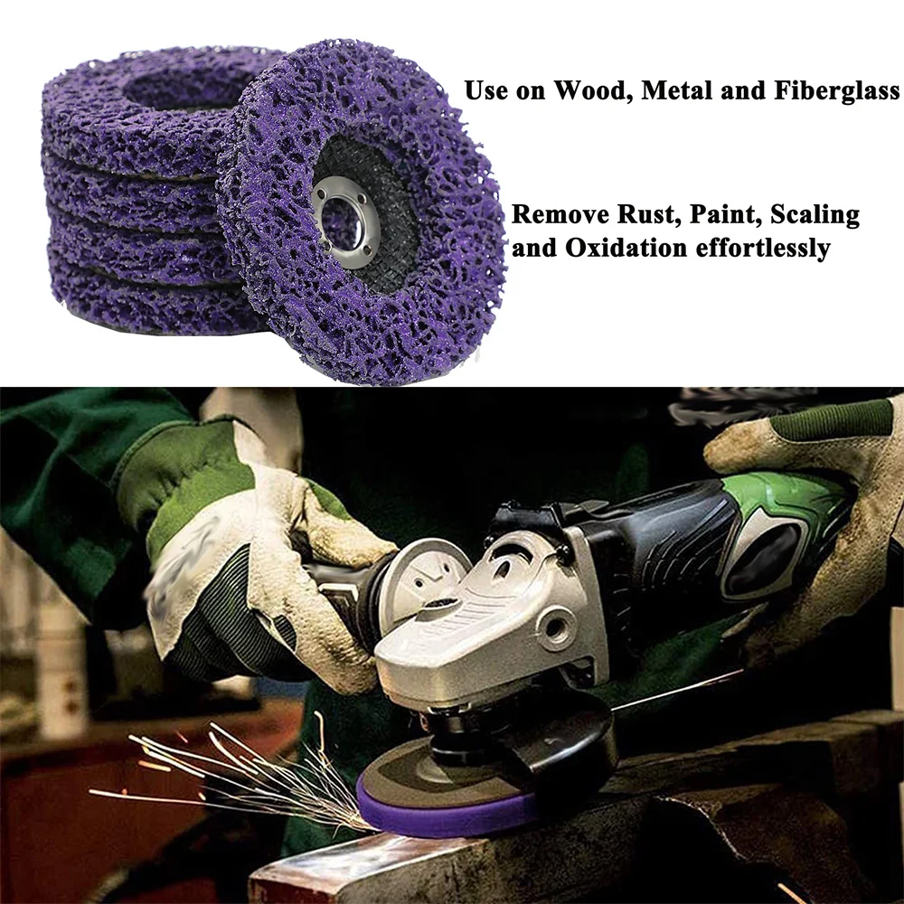 Abrasive Wheel Sanding Flap Disc Grinding Disc Grinding Wheel Diamond Grinding Wheel Flap Disc Abrasive Tool Belt Grinder Polishing Buffing Wheels Angle Grinder Accessories 100/115/125mm 1 PC