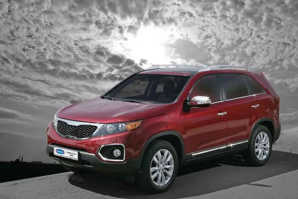 

Kia Sorento 2 Mirror Covers (2010 2022) -2 Pcs. -St. Steel - SUV