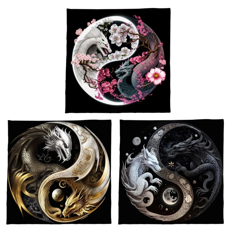 

Квадратная форма маятников коврик для гадания алтарная скатерть настольная игра карточный коврик настольная ткань метафизический