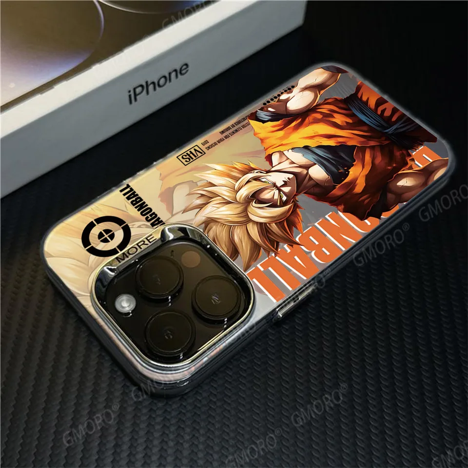 ドラゴンボールソン悟空の電話ケース,iPhone 15, 14, 13, 12, 11,xs,xr