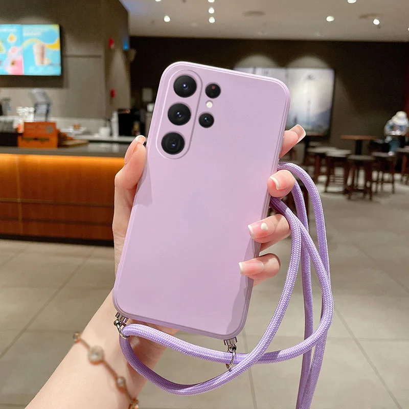 Universal Lanyard Phone Case with Adjustable Neck Strap Cord