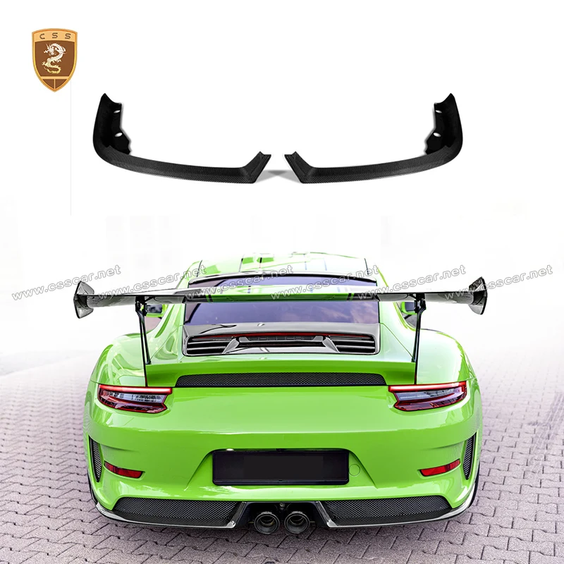 

Новое поступление, автомобильный диффузор Porsche 911 серии 991,2, задний рассеиватель губ GT3RS, стильная деталь кузова автомобиля
