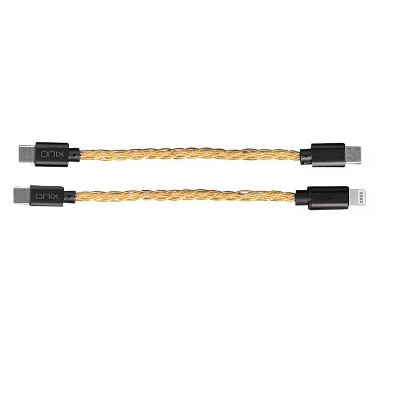 ONIX Alpha OL1 Neotech Pure Silvel Audio Cable USB C to USB C / type-c to Lightning Interfacer for ONIX Alpha XI1 DAC