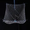 1 pc new automatic unfolding crab cage, sea fishing net, steel wire spring shrimp cage, with a unfolding diameter of 50cm 5