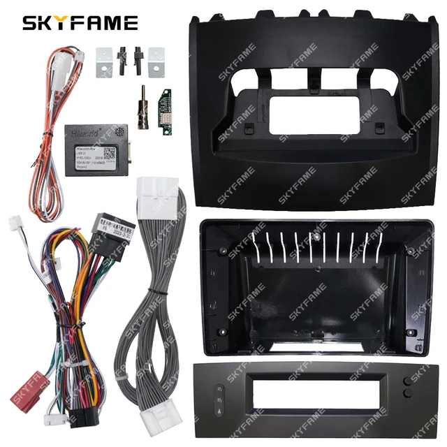 Panel de salpicadero estéreo para coche, Kit de instalación de  reacondicionamiento, Marco embellecedor de cara, bisel, doble 2 Din, para Renault  Megane 2 II 2002-2009 - AliExpress