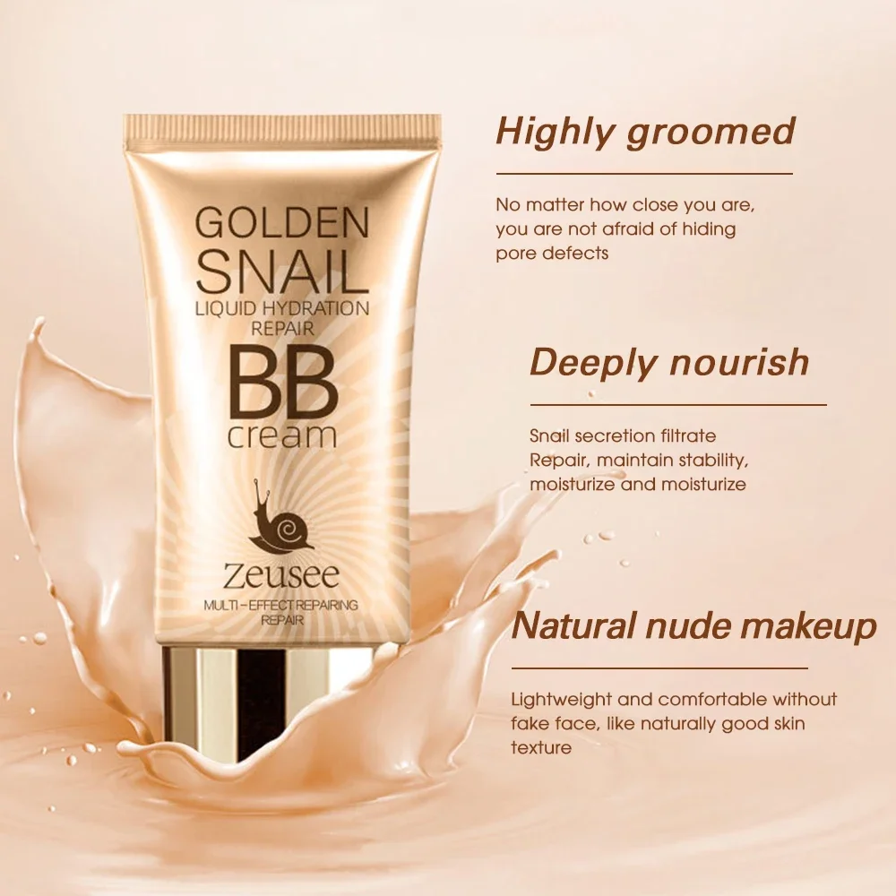 BB Cream Waterproof Liquid Foundation Long Lasting Oil-control Cover Acne Makeup