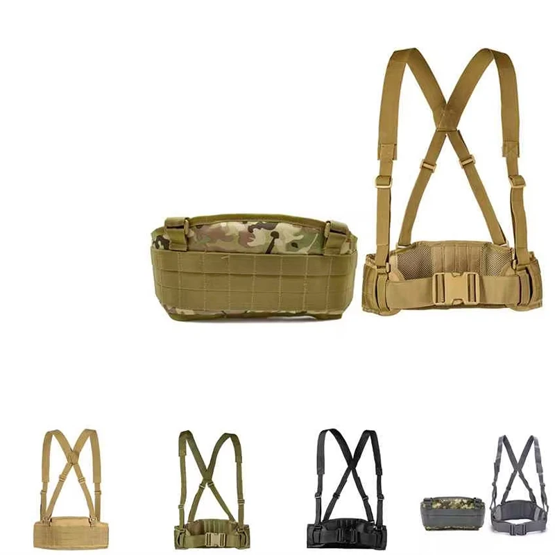 Molle Chest Rig Tactical Vest Gear Pack Magazine Pouch Holster Molle System Men Nylon Waist Support airsoft tactical vest tactical vest