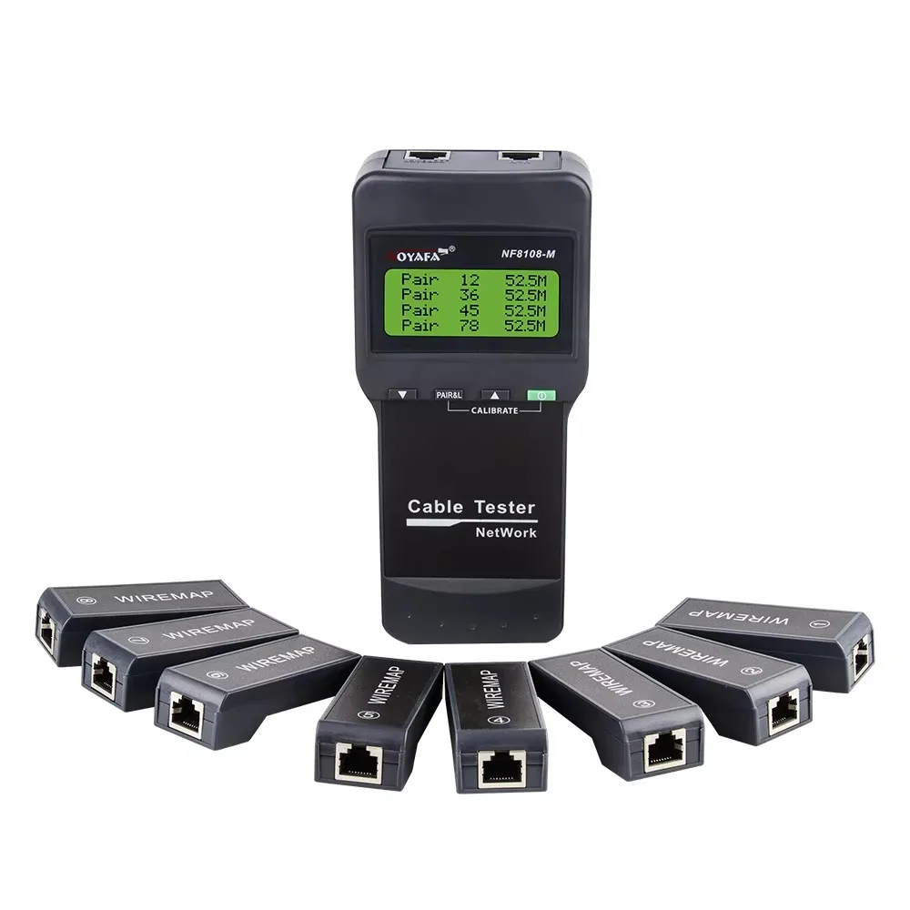 썬순트 NF-8108-M 네트워크 케이블 브레이크포인트 길이 테스터